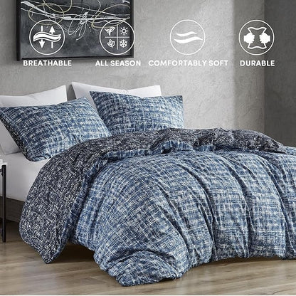 Chelsea Square Maca Modern Reversible Comforter Set