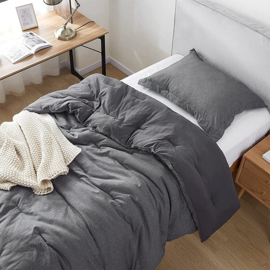 Yoga Pants? - Coma Inducer? Oversized Cooling Comforter Set - Steel Gray