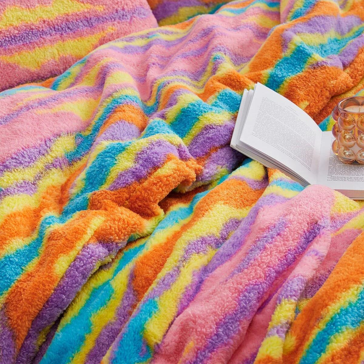 Cozy Rivers - Coma Inducer? Oversized Comforter Set - Sherbet
