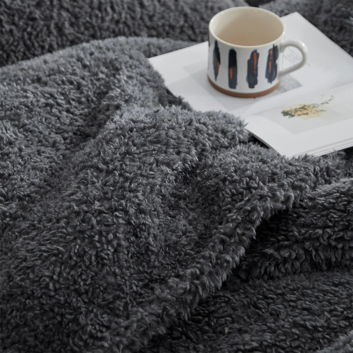 Pumi - Coma Inducer? Oversized Comforter Set - Dark Gray
