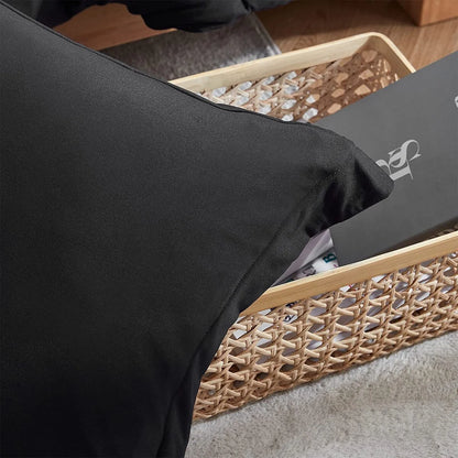 Better Than Butter - Coma Inducer? Oversized Comforter Set - Black