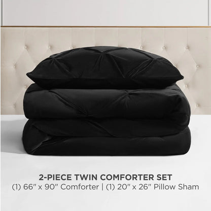 Juicy Couture Kiss Pleat Plush Comforter Sets