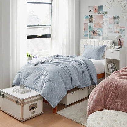 Daydreamer - Coma Inducer? Oversized Comforter Set - Navy Etch