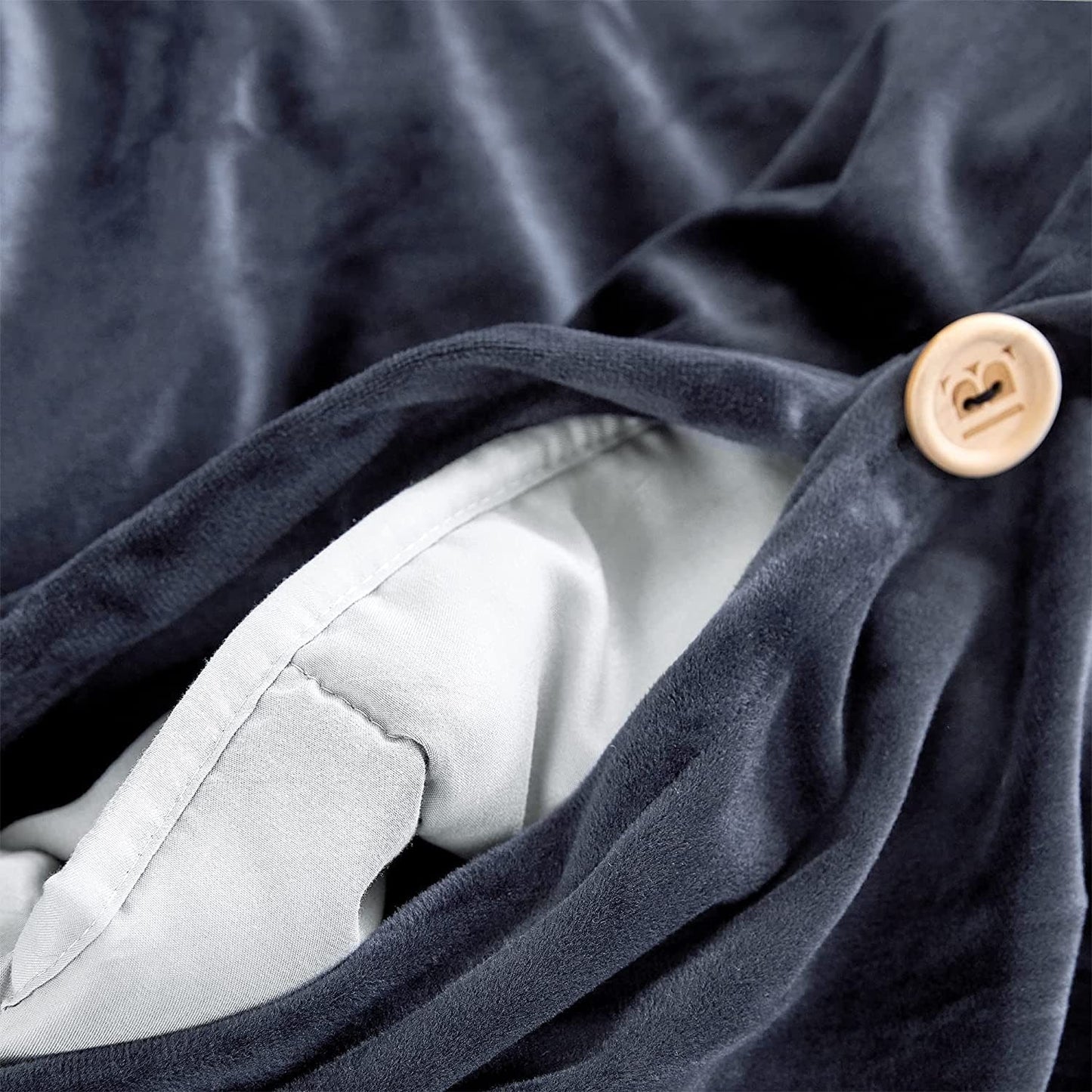 Chommie Weighted Coma Inducer? Comforter - Cuz I'm Cozy - Blackened Navy Ink