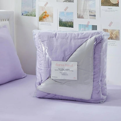 Dorm Haul? - Cozy College Comforter Set - Twin XL Reversible Bedding