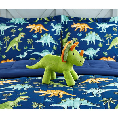 ALEX + BELLA Watercolor Dinosaur Juvi Soft Microfiber Comforter Set