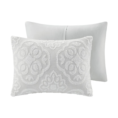 Madison Park Maeve 3 Piece Tufted Woven Medallion Comforter Set