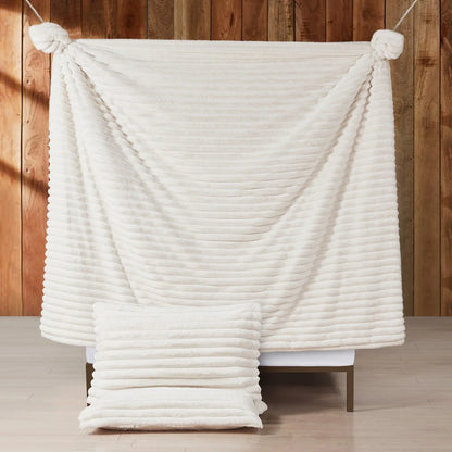 Roll Cakes Chunky Bunny - Coma Inducer? Oversized Comforter Set - Cream