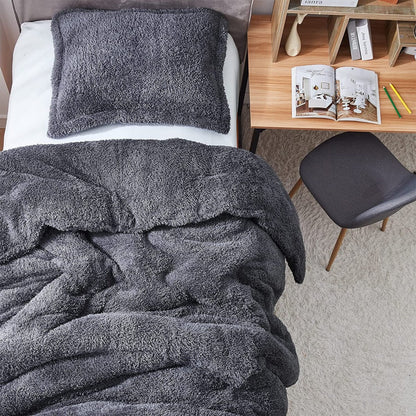 Shankapotomus - Coma Inducer? Oversized Comforter Set - Tornado Gray