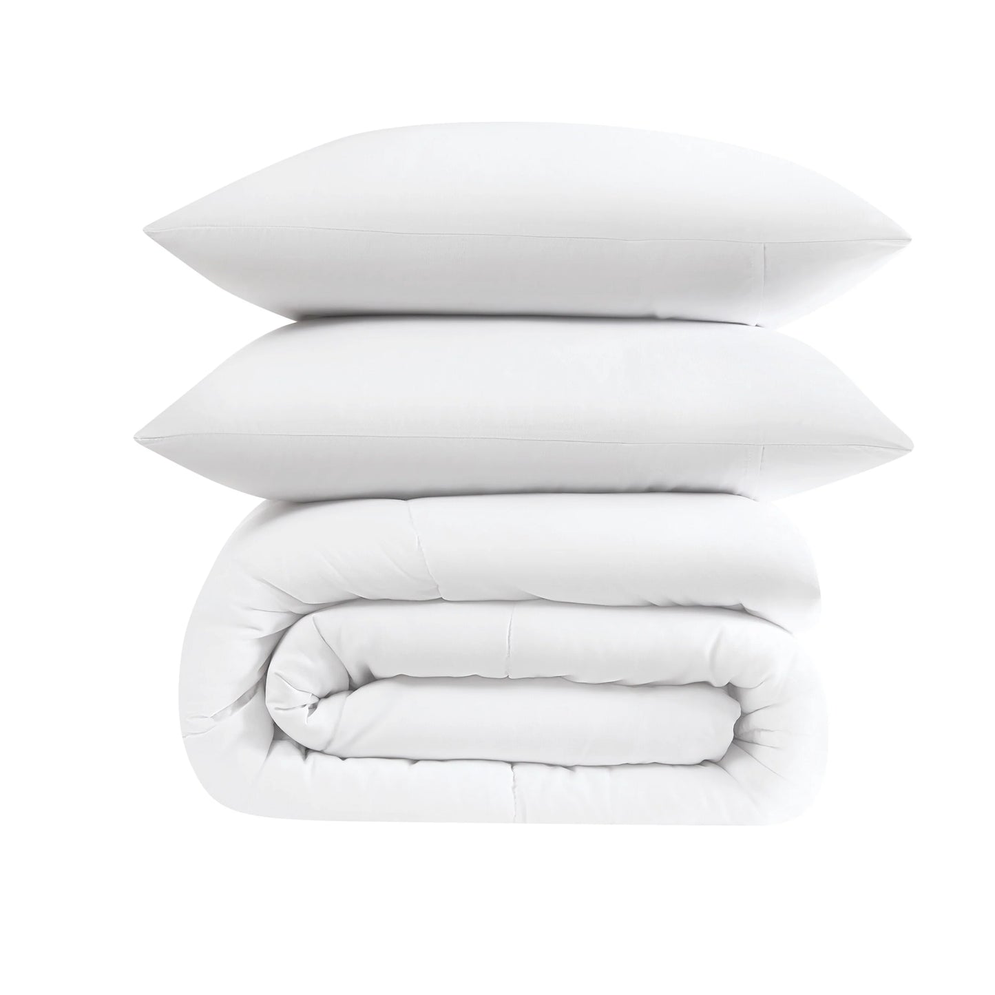 Truly Soft Green Recycled Solid Comforter Set