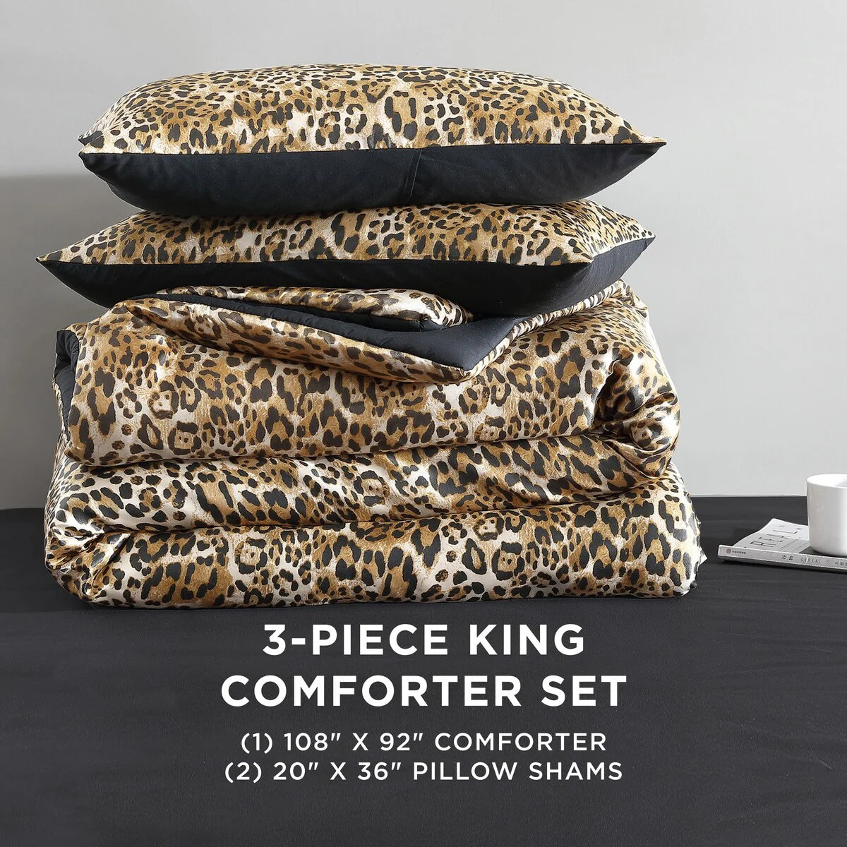 Juicy Couture Monica Leopard Comforter Sets
