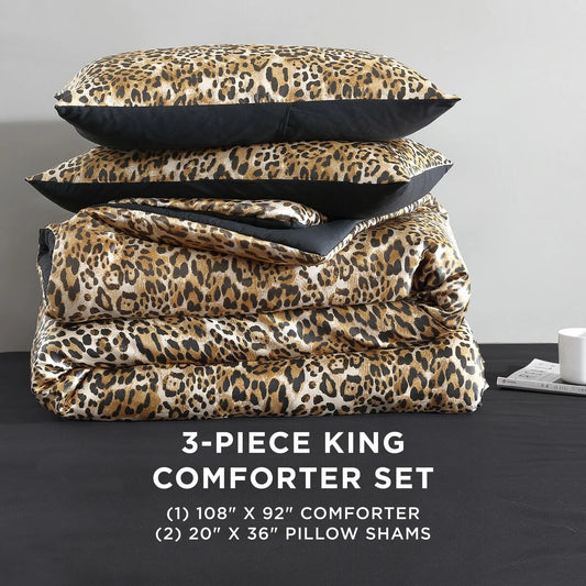 Juicy Couture Monica Leopard Comforter Sets