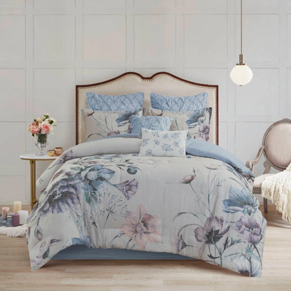 Madison Park Gisele 8 Piece Cotton Comforter Set