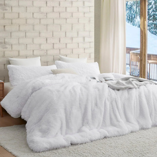 Full of Fluff - Coma Inducer? Oversized Comforter Set - White