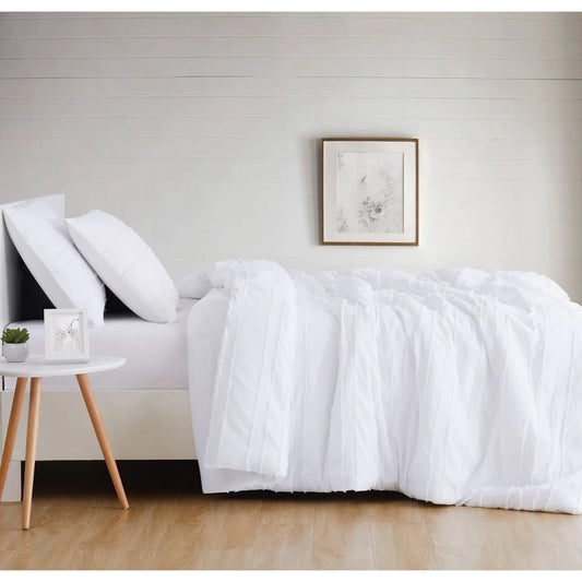 Silver Orchid Christopherson Stripe 3-piece Comforter Set