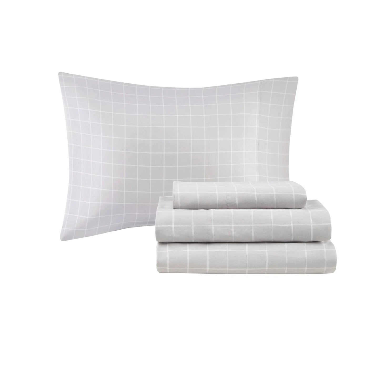 Madison Park Essentials Colebrook Reversible Comforter Set with Bed Sheets