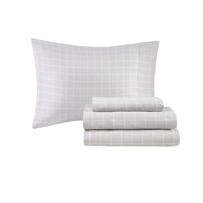 Madison Park Essentials Colebrook Reversible Comforter Set with Bed Sheets