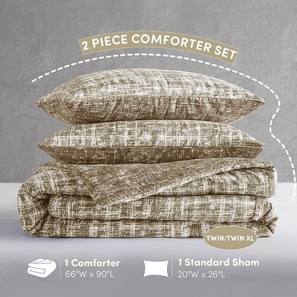 Chelsea Square Maca Modern Reversible Comforter Set