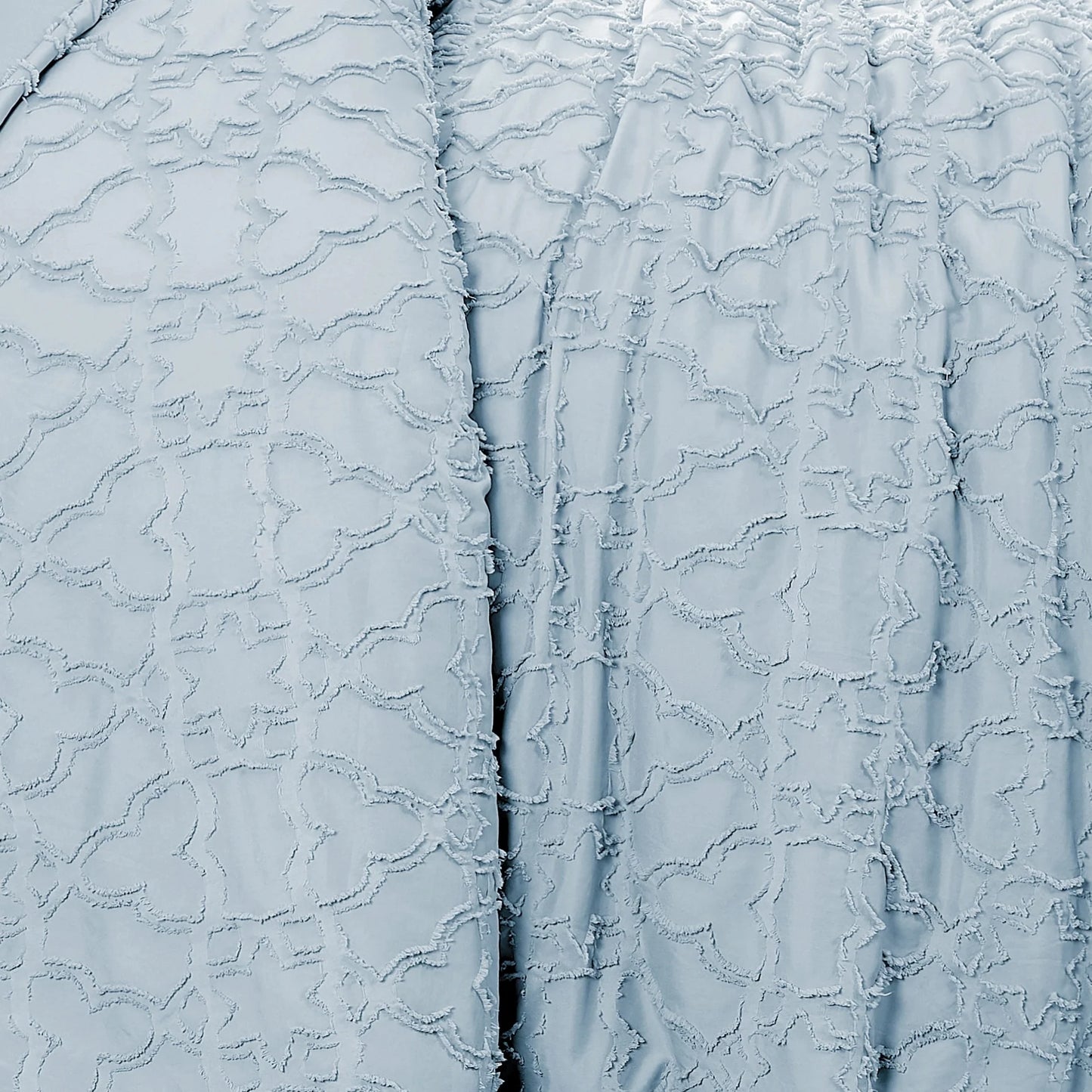 Stella Clipped Jacquard Comforter Set
