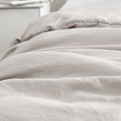 Natural Loft Oversized Comforter Set - Stone Taupe