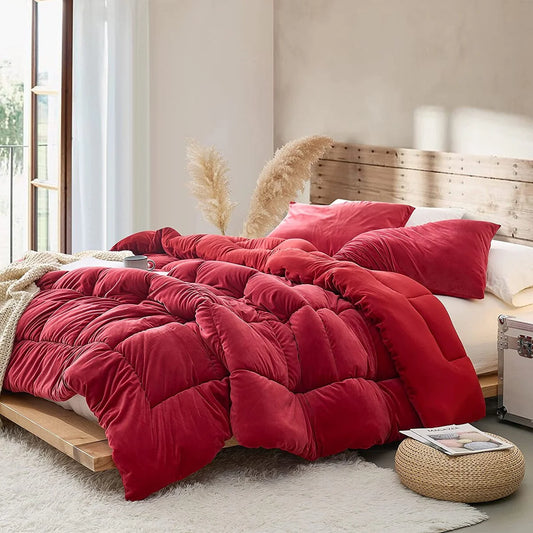 Fabric Fetish? - Coma Inducer? Oversized Comforter - Lava Falls