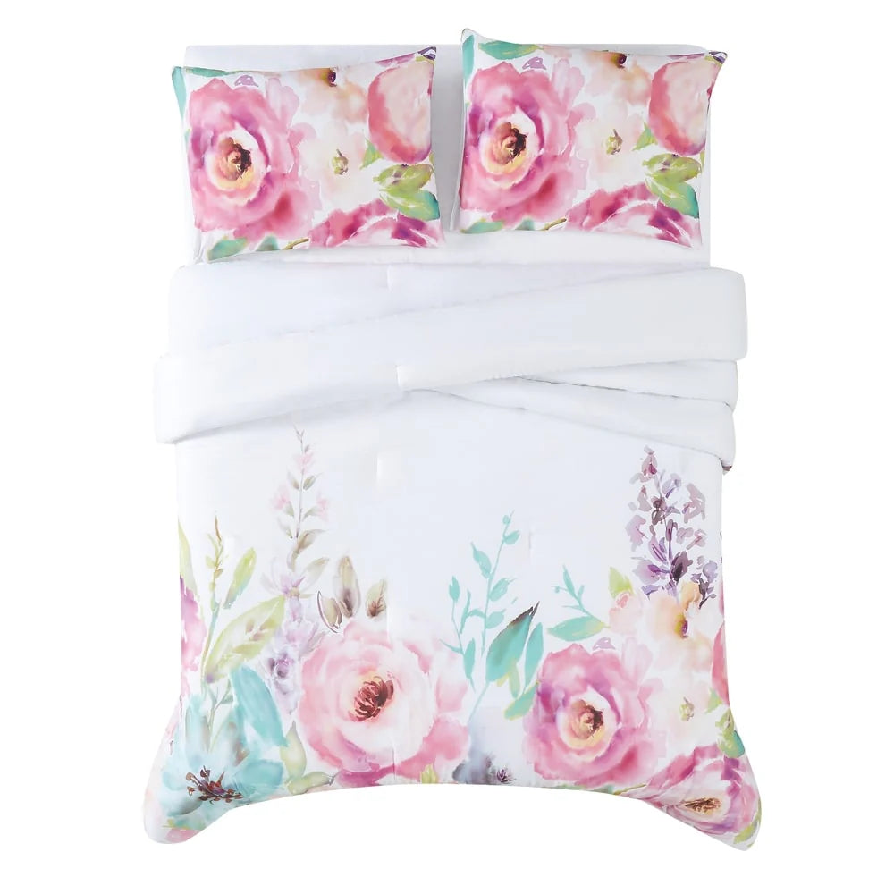 Christian Siriano NY? Spring Flowers 3 Piece Comforter Set