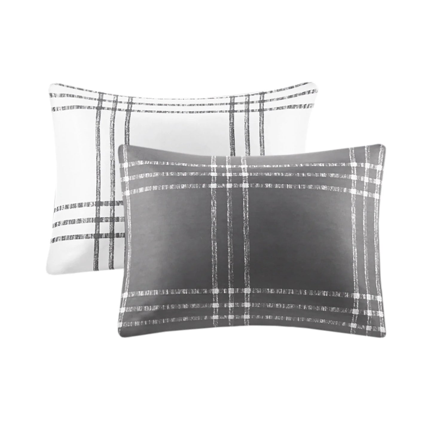 Intelligent Design Nathan Plaid Reversible Comforter Set