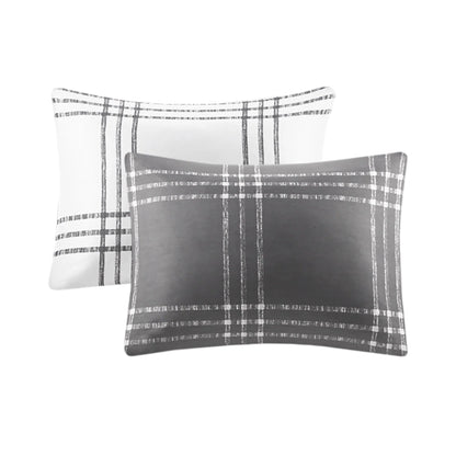 Intelligent Design Nathan Plaid Reversible Comforter Set