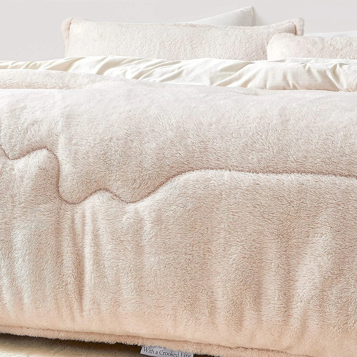 Crooked Line - Coma Inducer? Comforter Set - Jet Stream