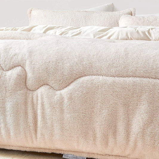 Crooked Line - Coma Inducer? Comforter Set - Jet Stream