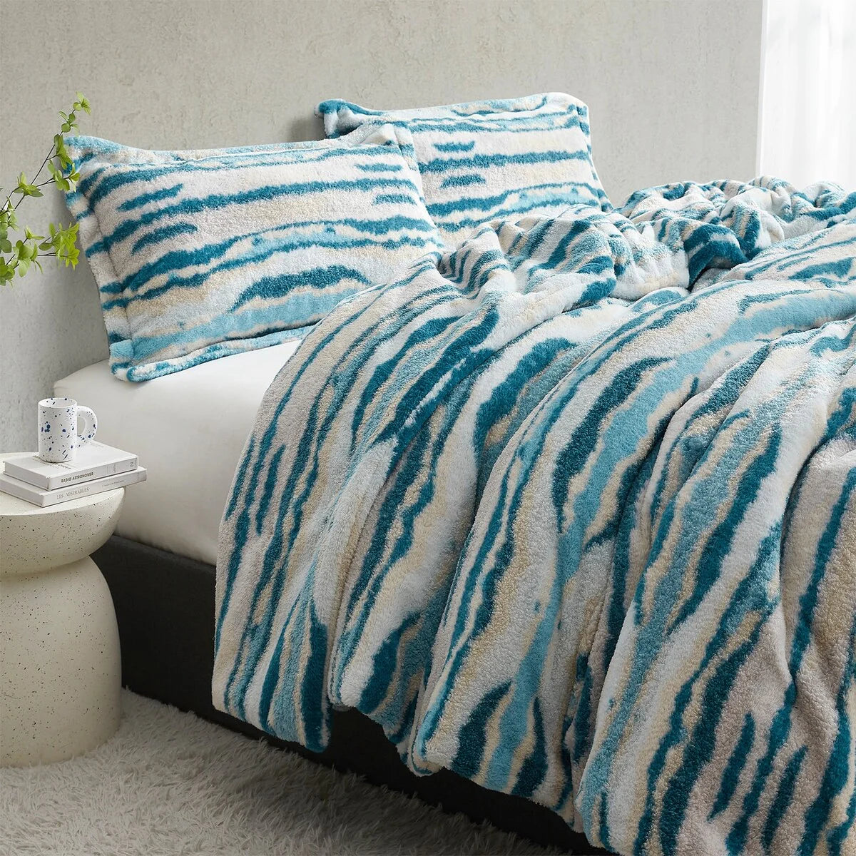 Cozy Rivers - Coma Inducer? Oversized Comforter Set - Creekside Turquoise