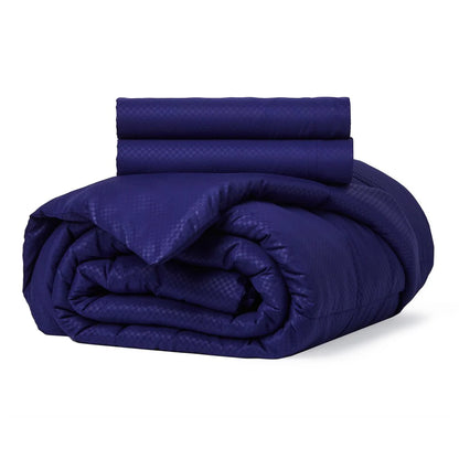 7-piece Solid Comforter Set
