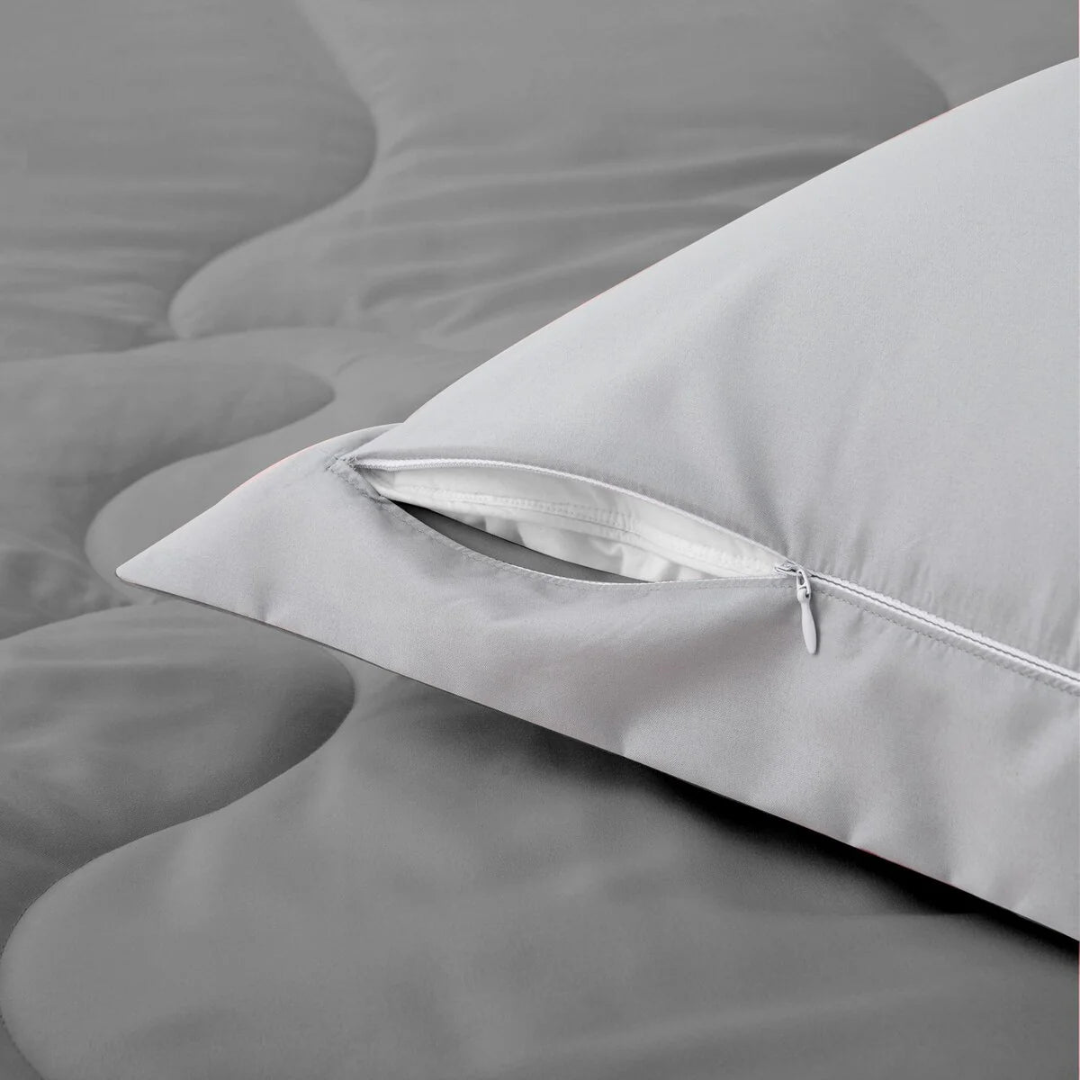 Lightweight Reversible Down Alternative Comforter Set
