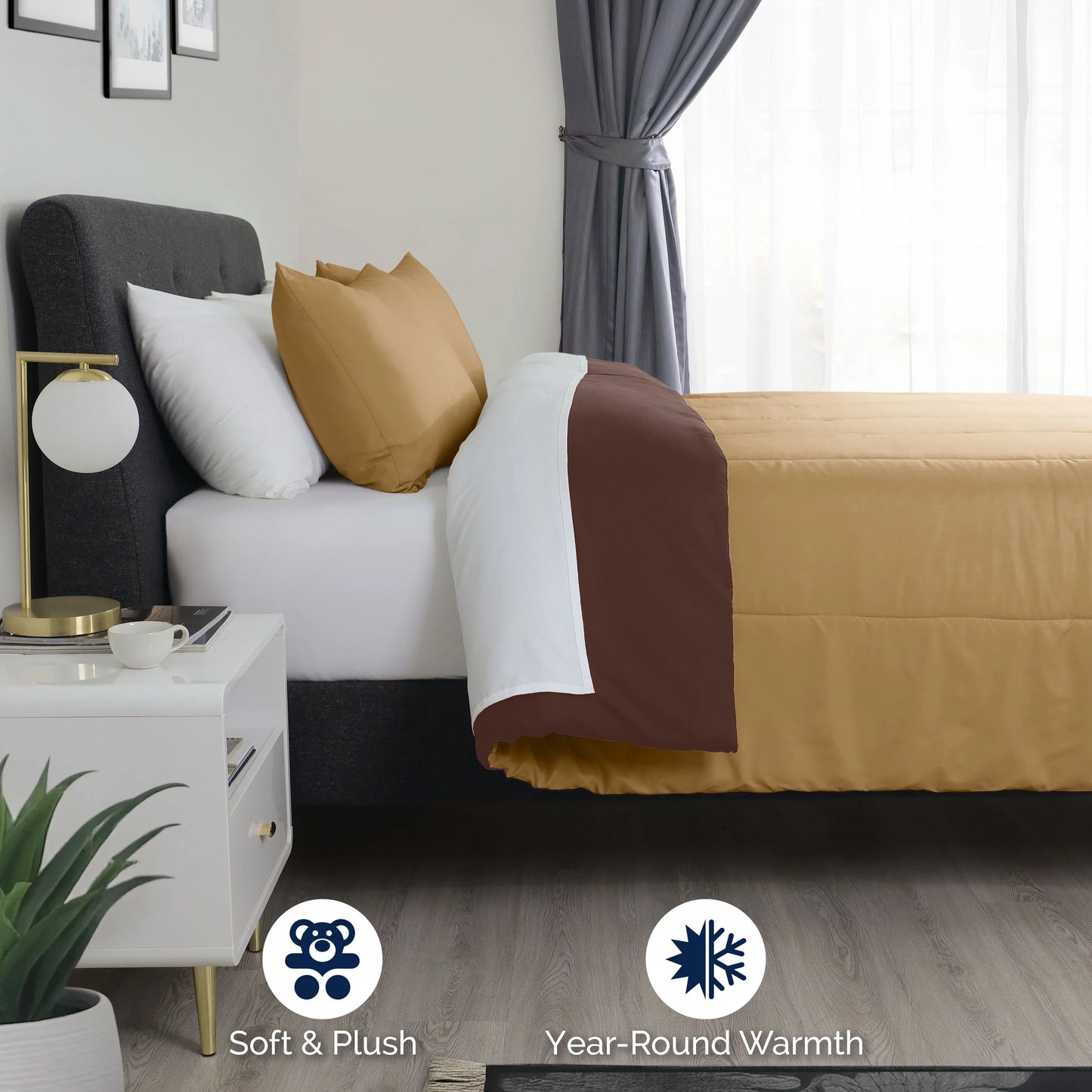Martex Reversible Comforter Set