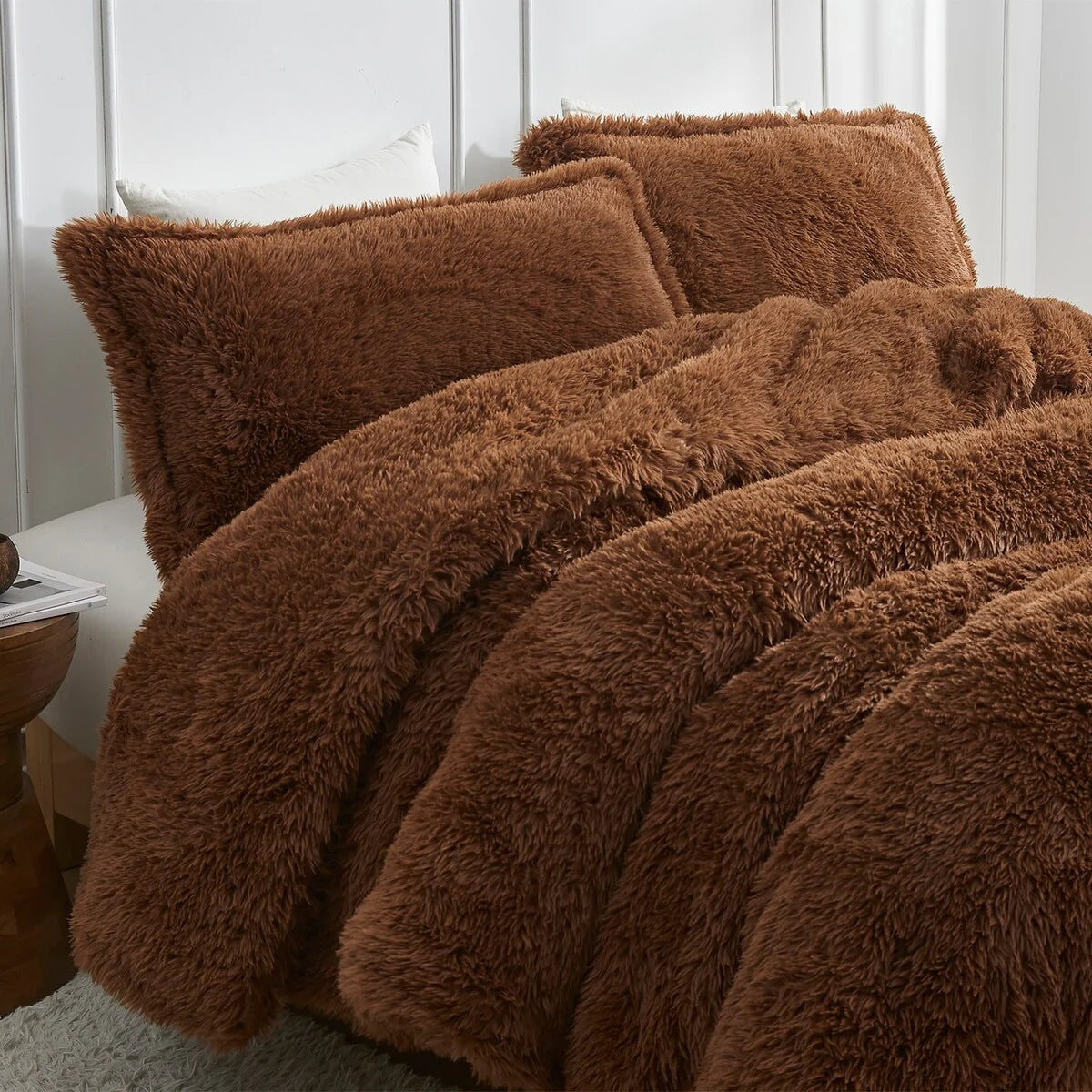 Lion Mane - Coma Inducer? Oversized Comforter Set - Golden Brown