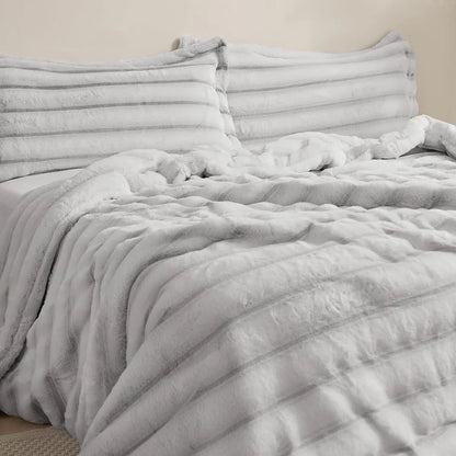 Jelly Rolls Chunky Bunny - Coma Inducer? Oversized Comforter Set - Snowy Black