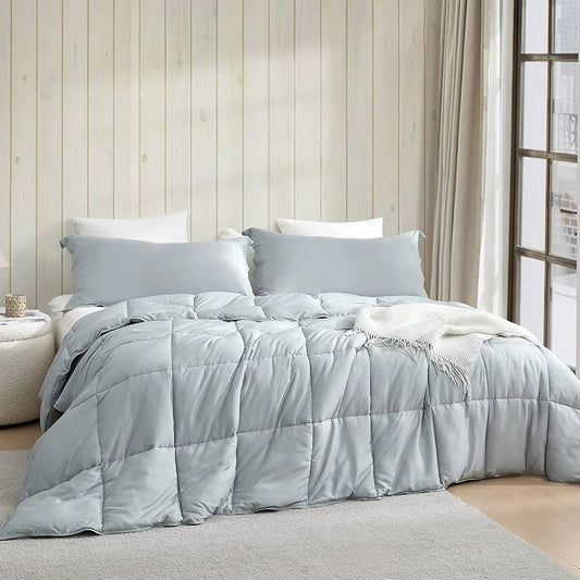 Snorze? Cloud Comforter Set - Coma Inducer? Ultra Cozy - Glacier Gray