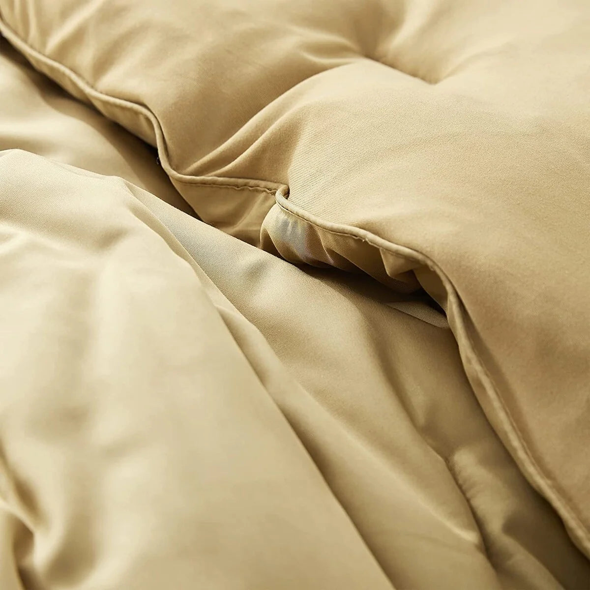 Butter - Coma Inducer? Oversized Cooling Comforter Set - Gold Taupe