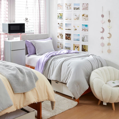 Dorm Haul? - Cozy College Comforter Set - Twin XL Reversible Bedding