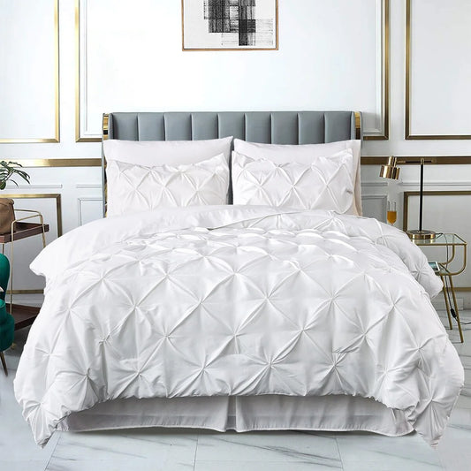 8 Pieces Pintuck Comforter Set