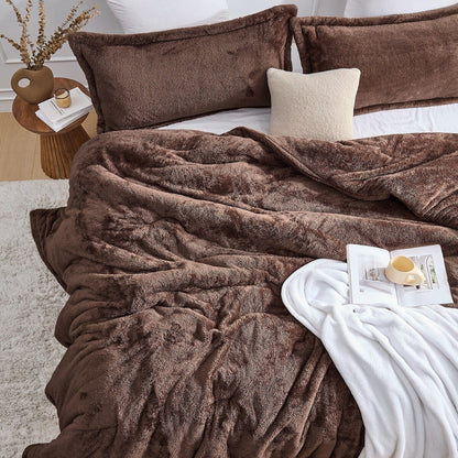 The Original Plush - Coma Inducer? Oversized Comforter - Pine Bark