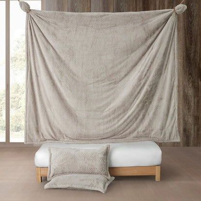 Alpine Skiing - Coma Inducer? Oversized Comforter Set - Natural Beige