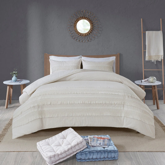 Madison Park Joelie Cotton Seersucker Comforter Set