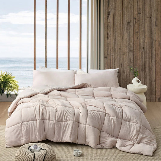 Beachfront Avenue? - Coma Inducer? Oversized Cooling Comforter Set - Gray Taupe