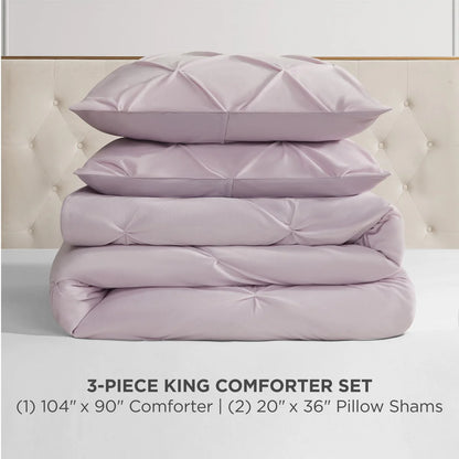 Juicy Couture Kiss Pleat Plush Comforter Sets