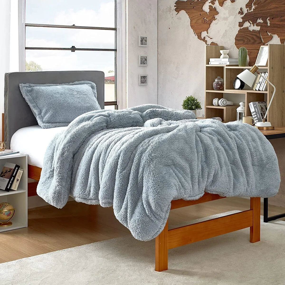 The Original Plush - Coma Inducer? Oversized Comforter - Frosted Arctic Ice