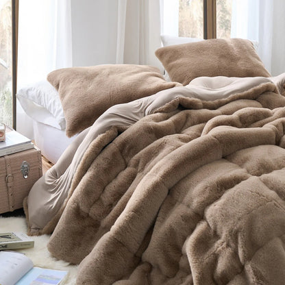 Chunky Bunny Yoga - Coma Inducer? Oversized Comforter - Cobblestone