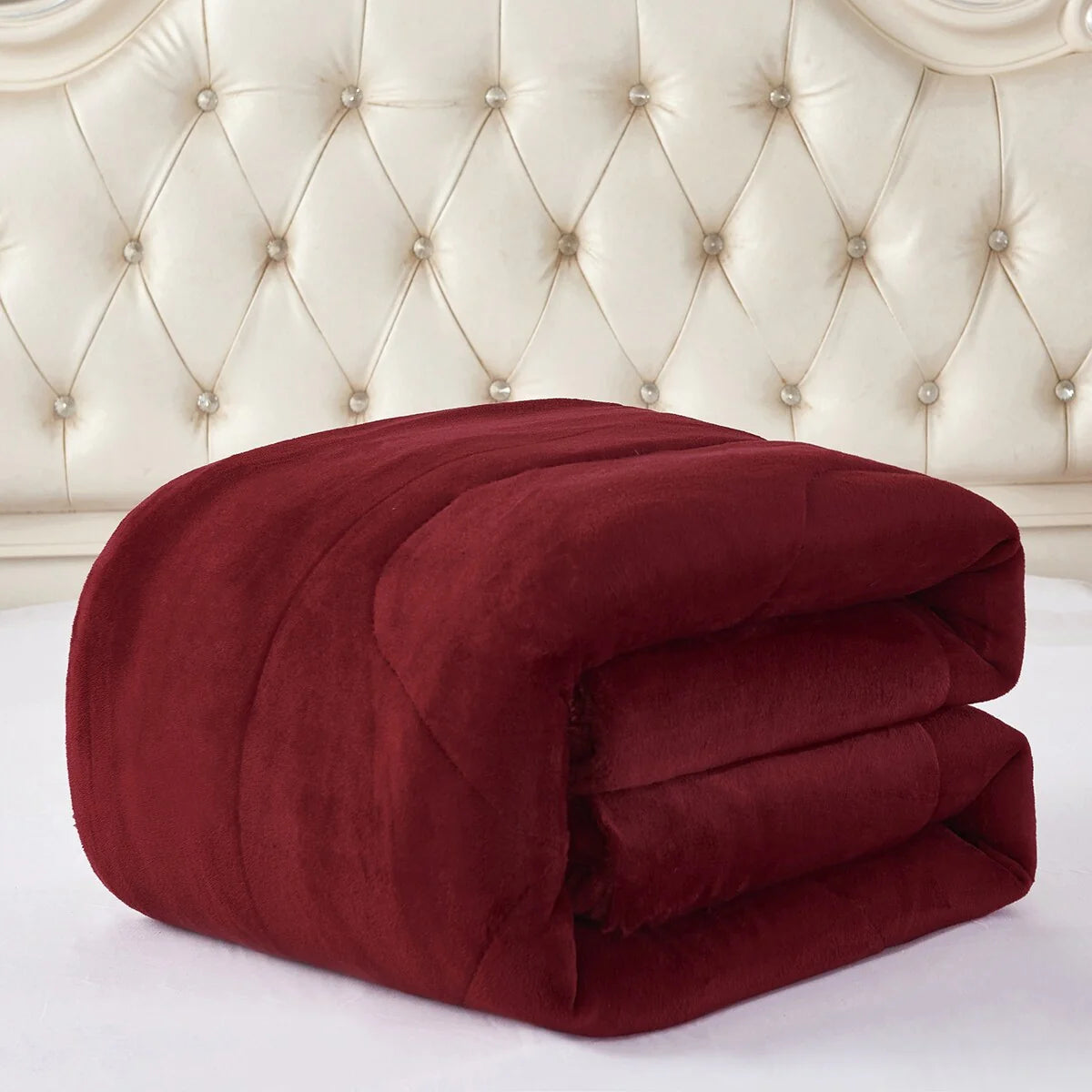 Fleece/ Sherpa Down Alternative 3-piece Comforter Set