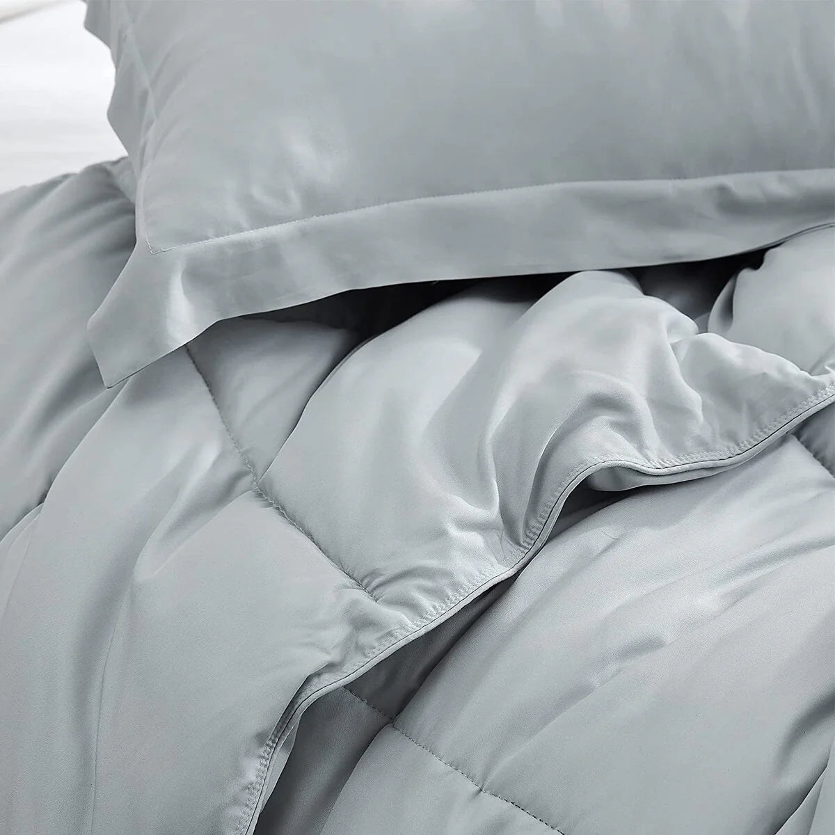 Snorze? Cloud Comforter Set - Coma Inducer? Ultra Cozy - Glacier Gray