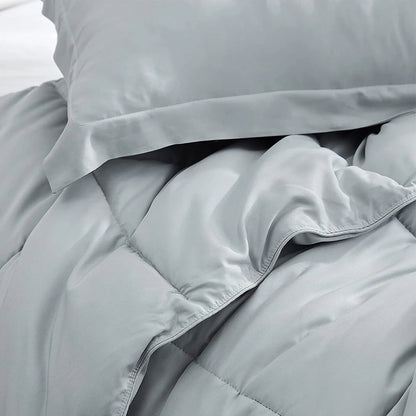 Snorze? Cloud Comforter Set - Coma Inducer? Ultra Cozy - Glacier Gray